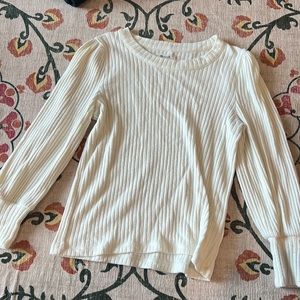 Madewell 3/4(ish) sleeve top - almost sweater like